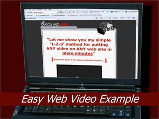 Easy Web Video Example
 