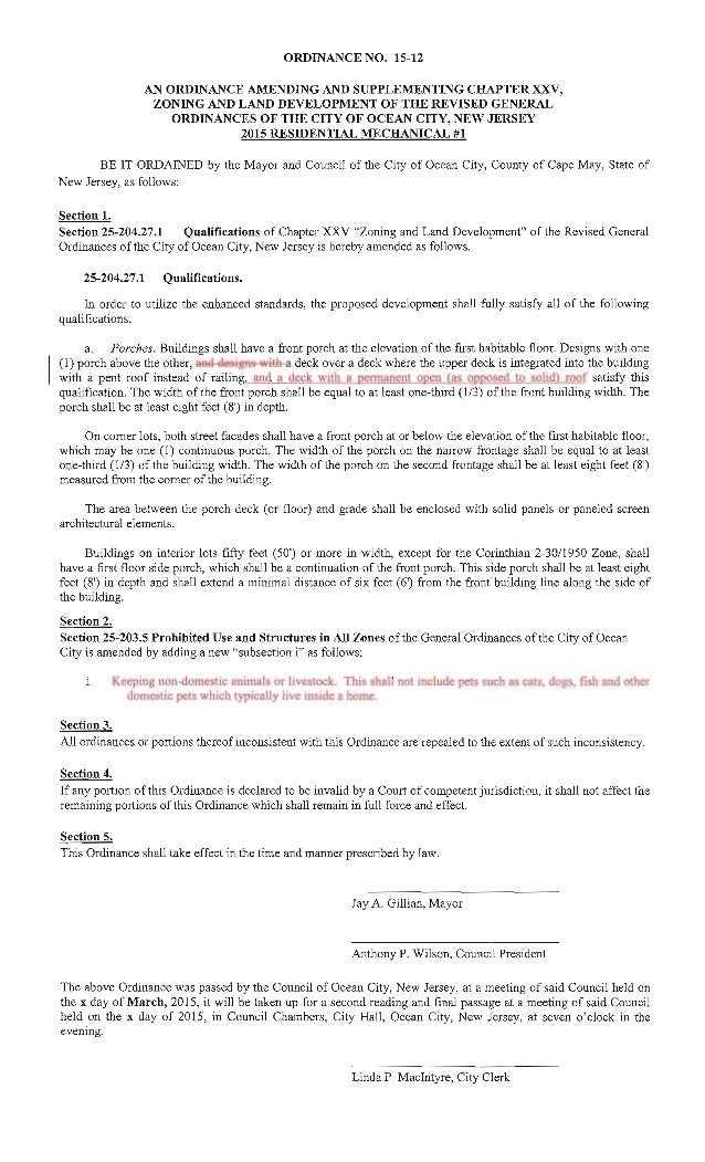 ocean city council agenda march 26 2015