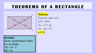 Solving Atics Rectangle Mathematics 9_3rd Quarter Lesson: Solving Rectangle | PPTX