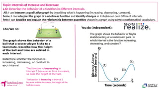 ppt - intervals of increase and decrease powerpoint... 3.5 Intervals of Increase and Decrease.pptx