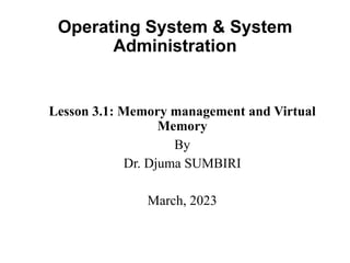 3.1 Memory management and Virtual Memory.pdf