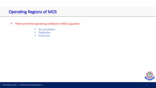 Metal Oxide Semiconductor Capacitor (MOS Capacitor) | PPTX