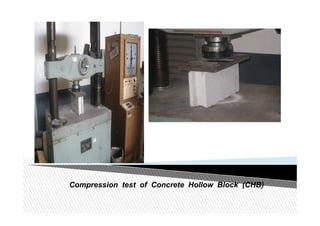 Chb Testing Concrete-Masonry Unit for Civil Engineer that wants to know | PDF