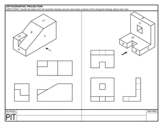 Inudirectional Drawing Drawing techniques for industrial drawing | PDF
