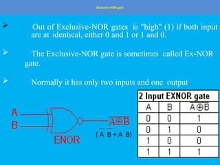 Logic Gates and different types of gates | PPTX
