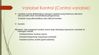 Komponen Komponen dalam Proses Penelitian | PDF