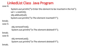 3. The Collection Classes.pdf Various Java methods | PDF
