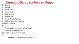3. The Collection Classes.pdf Various Java methods | PDF