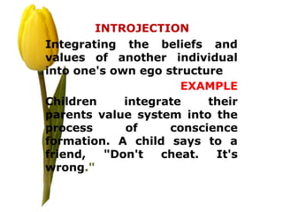 3.1 Defence mechanism.pptx of psychology | PPTX