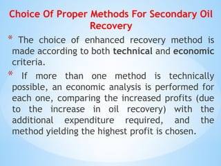 Various Enhanced Recovery Methods Comprehensive Guide to Water Flooding Patterns and Secondary Oil ...