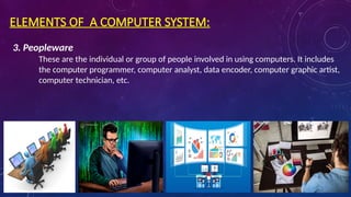 Person Computer System Comprehensive Overview of Computer System Elements: Hardware, Software ...