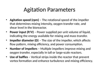 Comprehensive Overview of Aeration and Agitation Systems in Bioreactors ...