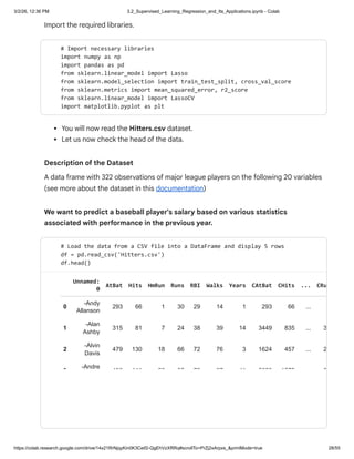 pandas head():python中pandas dataframe... Comprehensive Guide to Supervised Learning Regression Techniques and ...