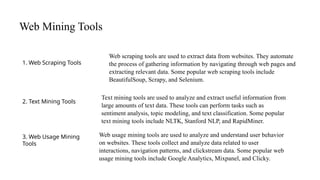 3.2 web Mining in Worldwide Web AIML2026 | PPTX