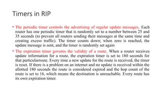 Rip Update Timer 3. Routing Information Protocol (RIP).pptx