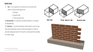 Comprehensive Guide to Brick Masonry and Wall Construction Methods | PDF