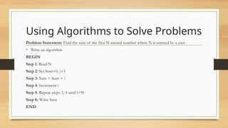 Flowchart For Fundamental Algorithm Fundamentals of Algorithm & Flowchart.pptx