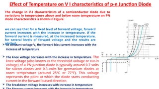 diode, semiconductors,characterstics, graphs, breakdowns | PPTX