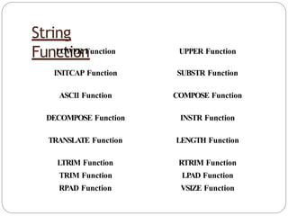 3.SQL-Functions.pptx all sql related functions are explained here | PPTX