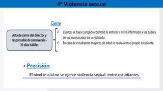 4º Violencia sexual
 