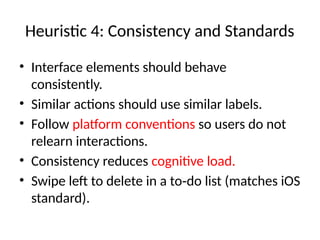 Comprehensive Guide to Usability Evaluation and Heuristic Analysis | PPTX