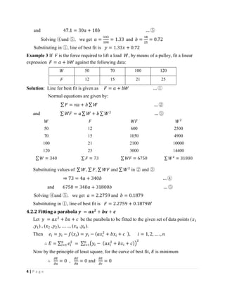 Comprehensive Guide to Curve Fitting and Correlation Analysis | PDF