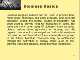 Comprehensive Overview of Biomass Energy: Resources, Production, and ...