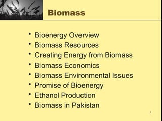 Comprehensive Overview of Biomass Energy: Resources, Production, and ...