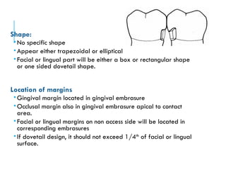Comprehensive Guide to Cavity Designs in Amalgam Restoration Techniques ...