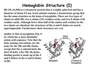 Comprehensive Insights into Hemoglobin Structure, Function, and ...