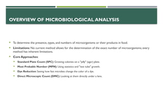Microbial Analysis View Comprehensive Guide to Basic Microbiological Techniques in Food ...