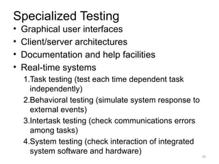System Testing Tasks Comprehensive Software Testing Techniques and Strategies for Quality ...