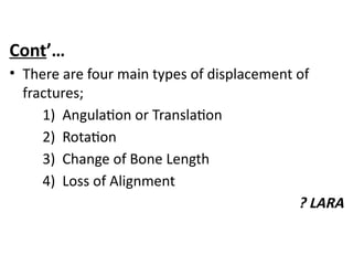 Comprehensive Classification and Types of Bone Fractures in ...