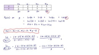 Comprehensive Guide to Interpolation Polynomials in Numerical Methods | PDF