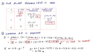 Comprehensive Guide to Interpolation Polynomials in Numerical Methods | PDF