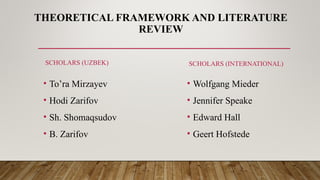 Comparative Study of Proverbs in Uzbek and English Cultural Contexts | PPT