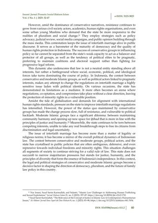 Political Analysis of Islamic Law on Interfaith Marriage Regulation in ...
