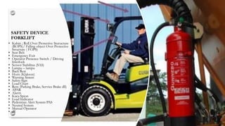 Comprehensive Safety Devices and PPE for Forklift Operation and ...