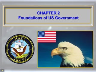 CHAPTER 2
    Foundations of US Government




1
 