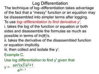 3.2 implicit equations and implicit differentiation | PPTX