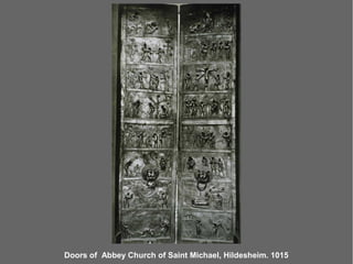 Doors of Abbey Church of Saint Michael, Hildesheim. 1015
 