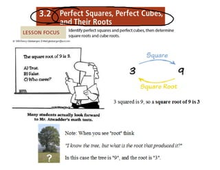 3.2 Square and Cube Roots notes 2