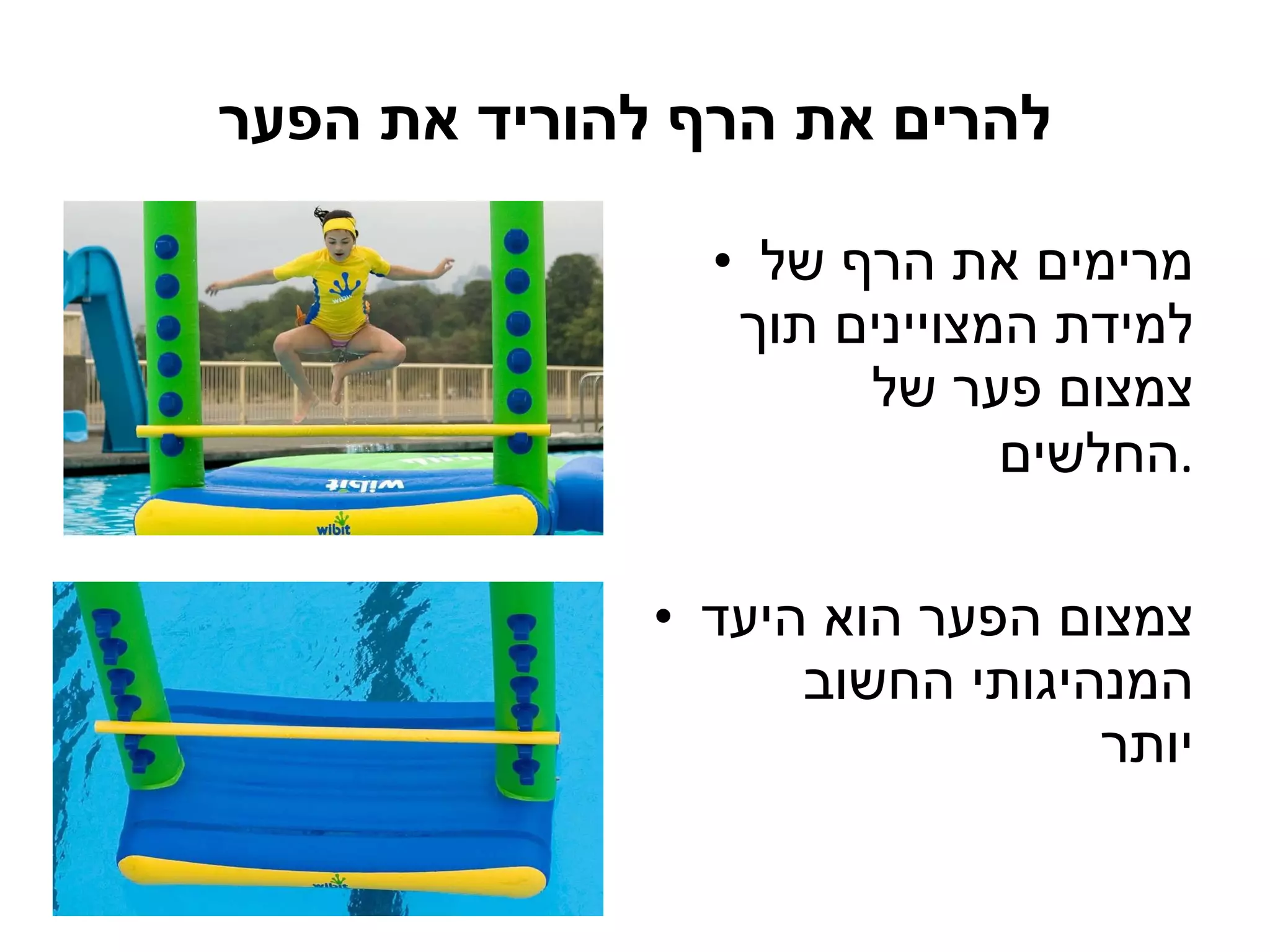 להרים את הרף להוריד את הפער מרימים את הרף של למידת המצויינים תוך צמצום פער של החלשים . צמצום הפער הוא היעד המנהיגותי החשוב יותר 