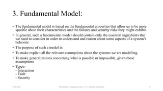 Models of Distributed System | PPTX | Computer Networking | Computing