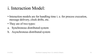 Models of Distributed System | PPTX