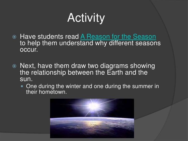 3.3.6 Earth And Sun Relationship