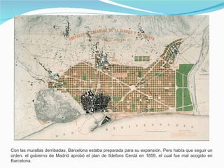 3.3. demolición de las murallas y plan cerdà español