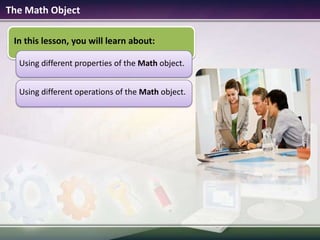 3.3 the math object | PPTX