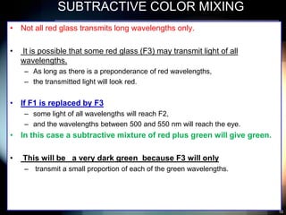3.3 additive and subtractive mixing | PPTX