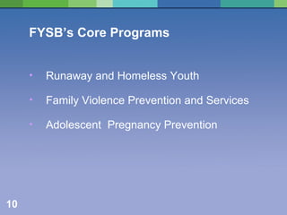 3.3 Emergency Housing Solutions for Runaway and Homeless Youth | PPT
